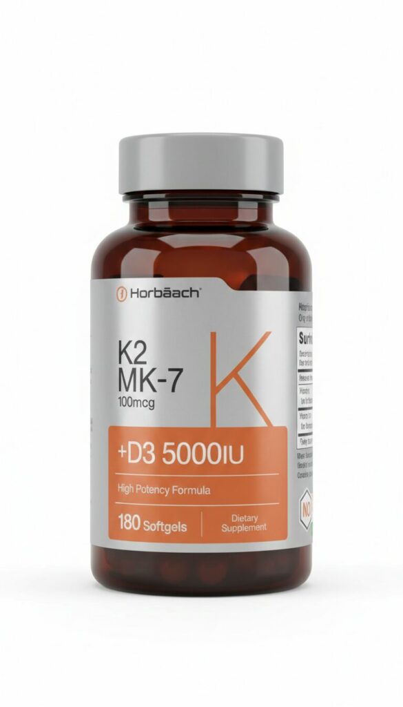 فيتامين ك2 ميناكينون-7 وفيتامين د3 | K2 MK-7 & D3